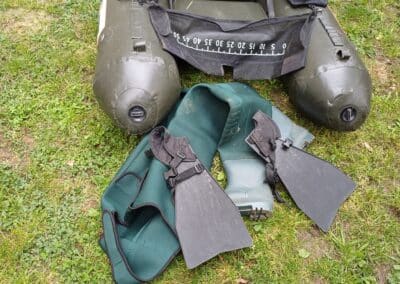 Float Tube Sparrow Attack